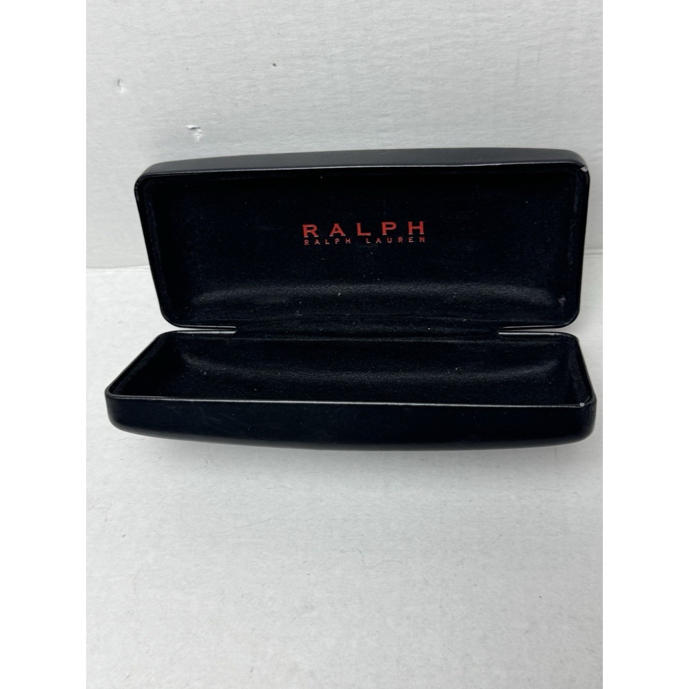 Ralph Lauren Hard Shell Eyeglasses Sunglasses Case Black - Picture 2 of 2